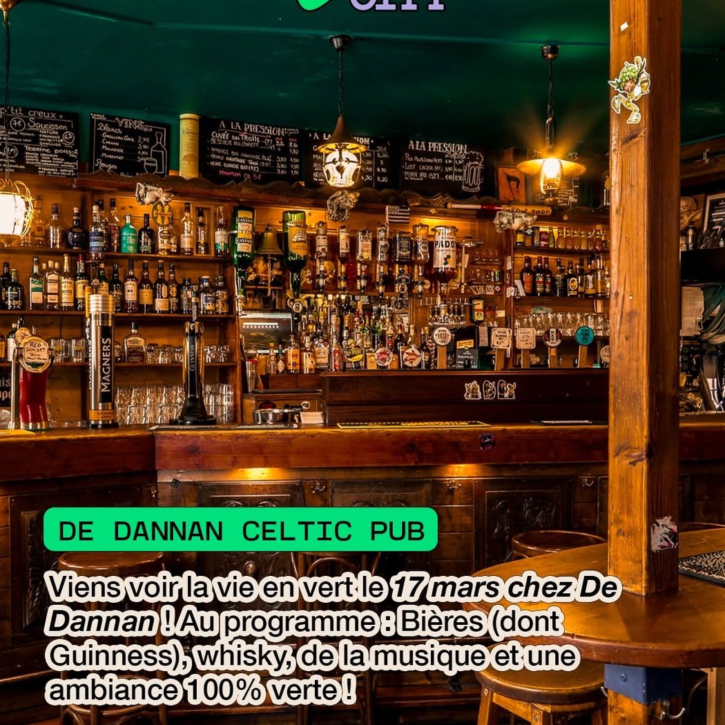 Saint-Patrick chez De Dannan Celtic Pub 1