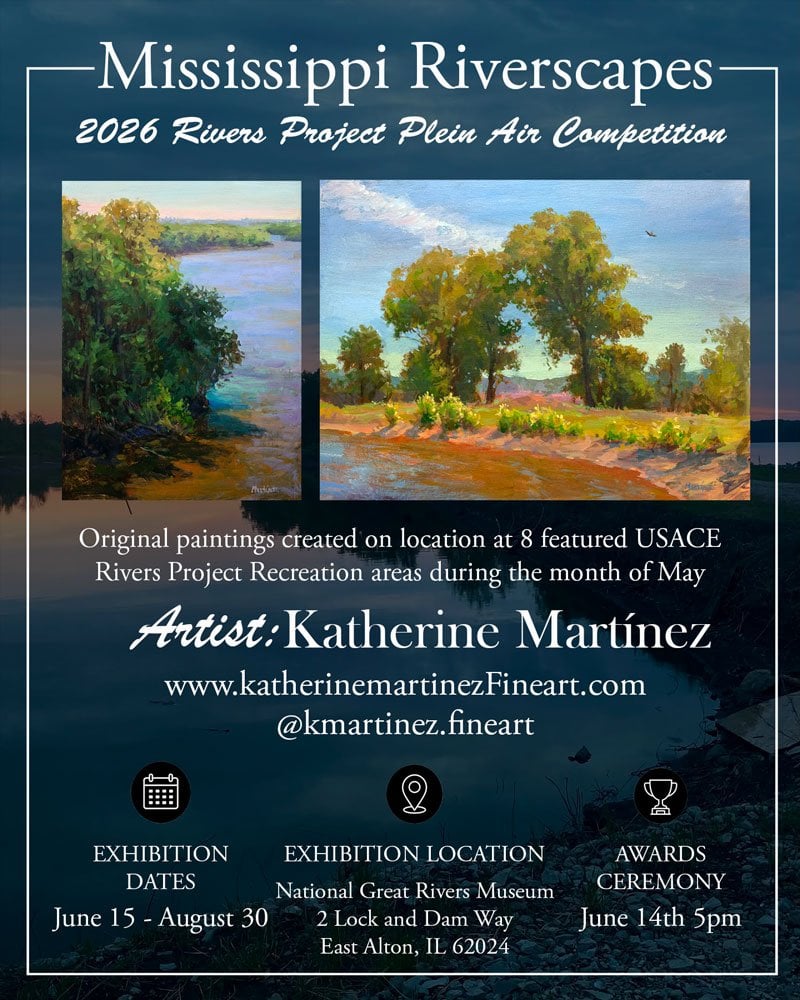 Mississippi Riverscapes: The 2026 Rivers Project Plein Air Art Exhibit 1