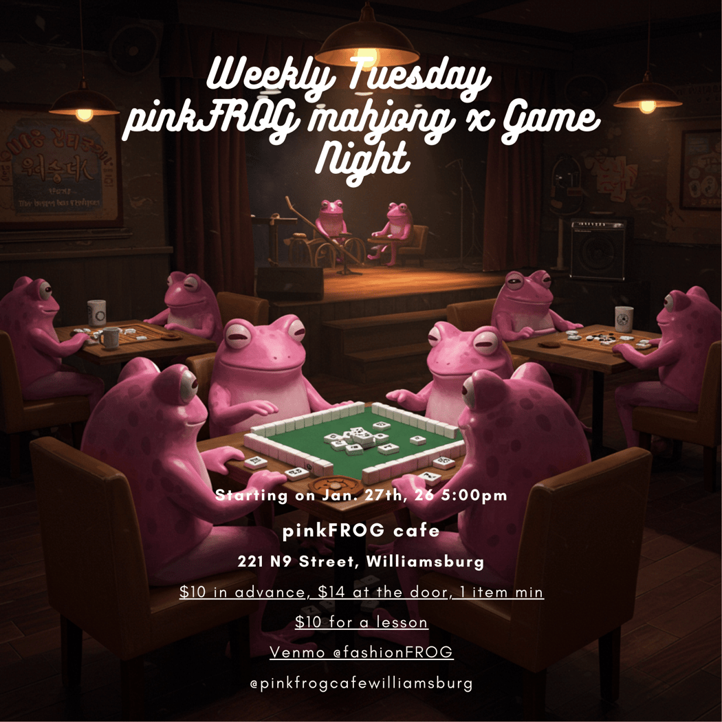 Tuesday Game x pinkFROG Mahjong Weekly 1