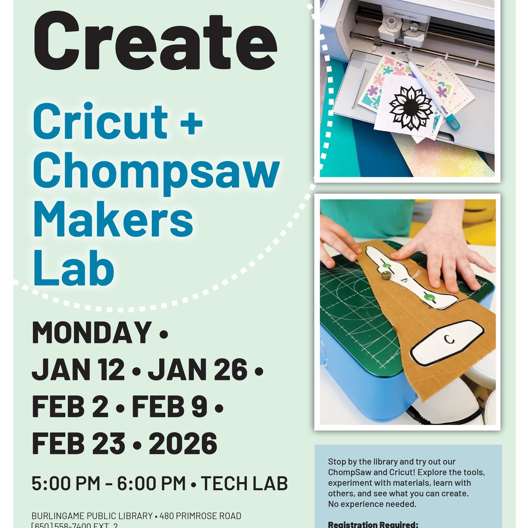 Cut & Create: Cricut + ChompSaw Makers Lab 1