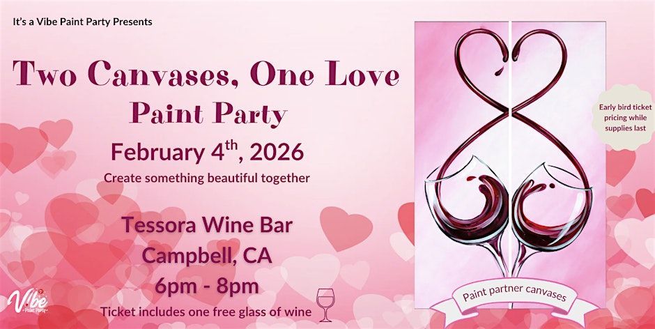 It's a vibe paint party 1