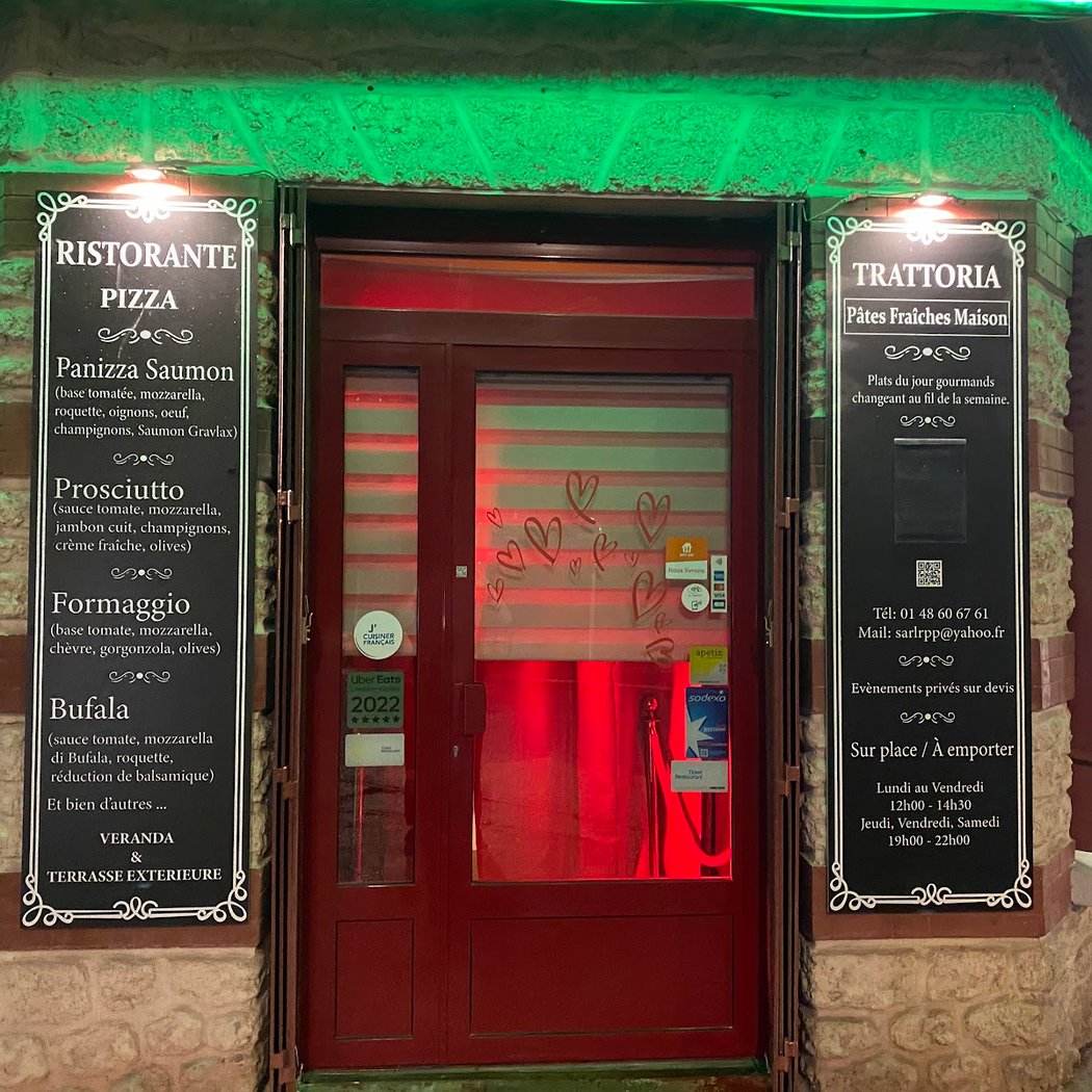 AL RISTORANTE TRATTORIA, (ARENA GRAND PARIS), (ITALIAN FOOD) 3