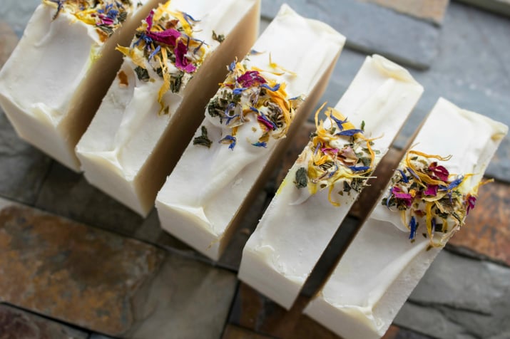 Homemade Soap with Native Plants 3