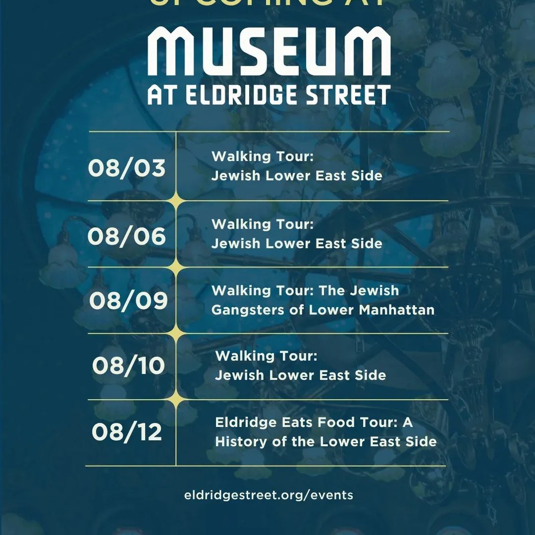 Walking Tour: Jewish Lower East Side