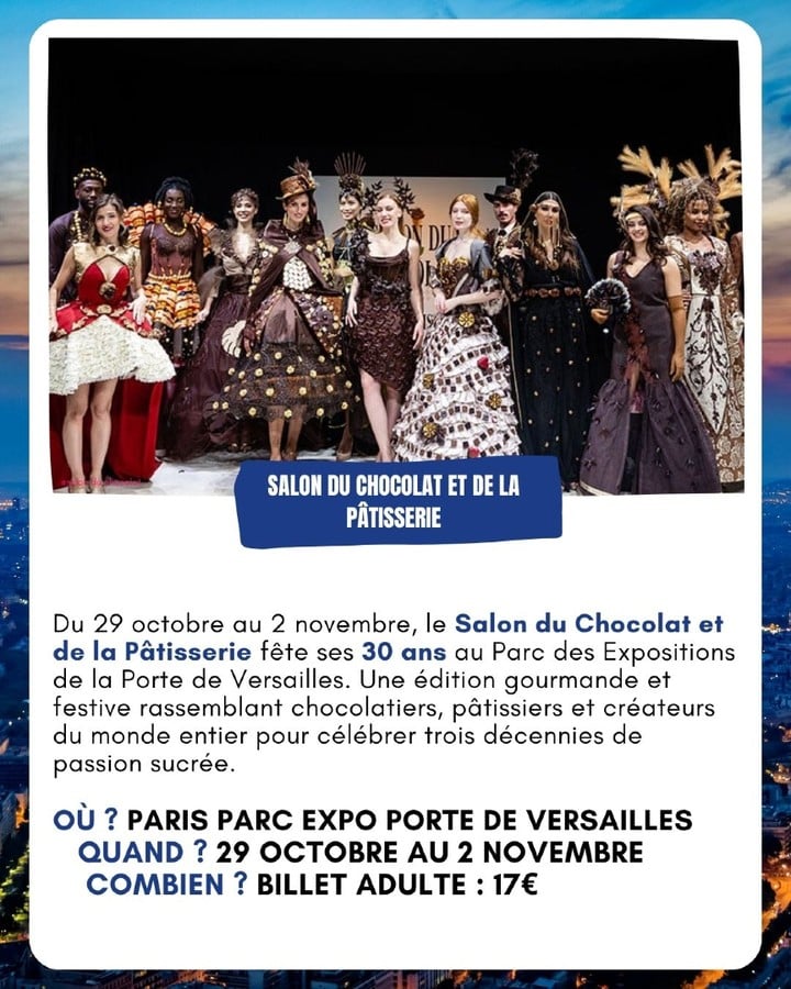 Le Salon du Chocolat et de la Pâtisserie 1