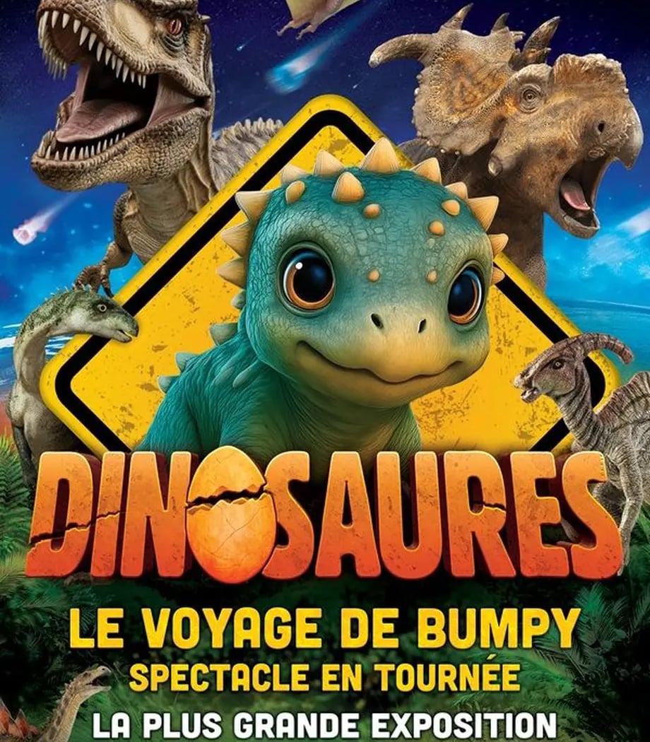 Dinosaures: Le voyage de Bumpy®, l'exposition-spectacle