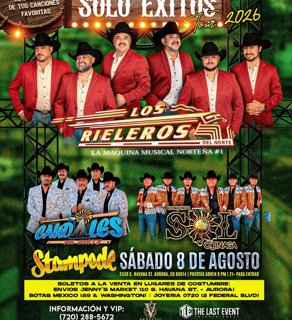Los Rieleros Del Norte, Sol De Ojinaga & Caudales Del Norte