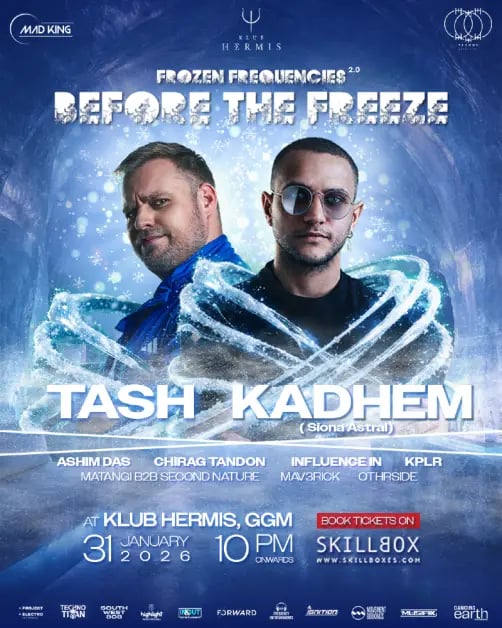 KLUB HERMIS PRESENT//FROZEN FREQUENCIES FT. TASH KADHEM 1