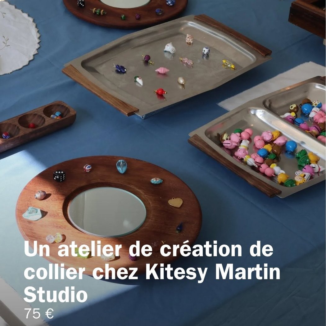 atelier de création de collier 1