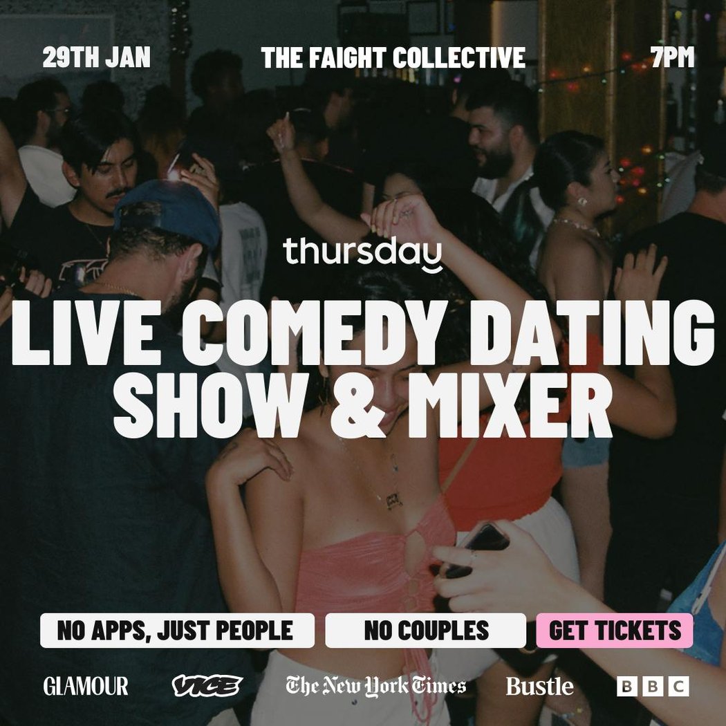 Live Comedy Dating Show & Singles Mixer 1