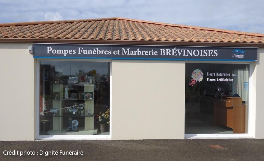 Pompes Funèbres et Marbrerie Brévinoises 1