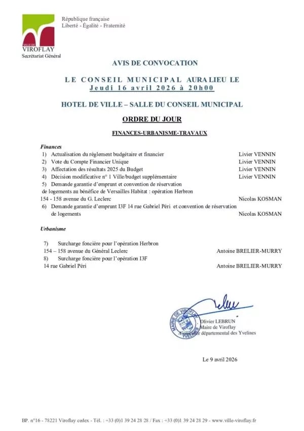 Conseil municipal 1