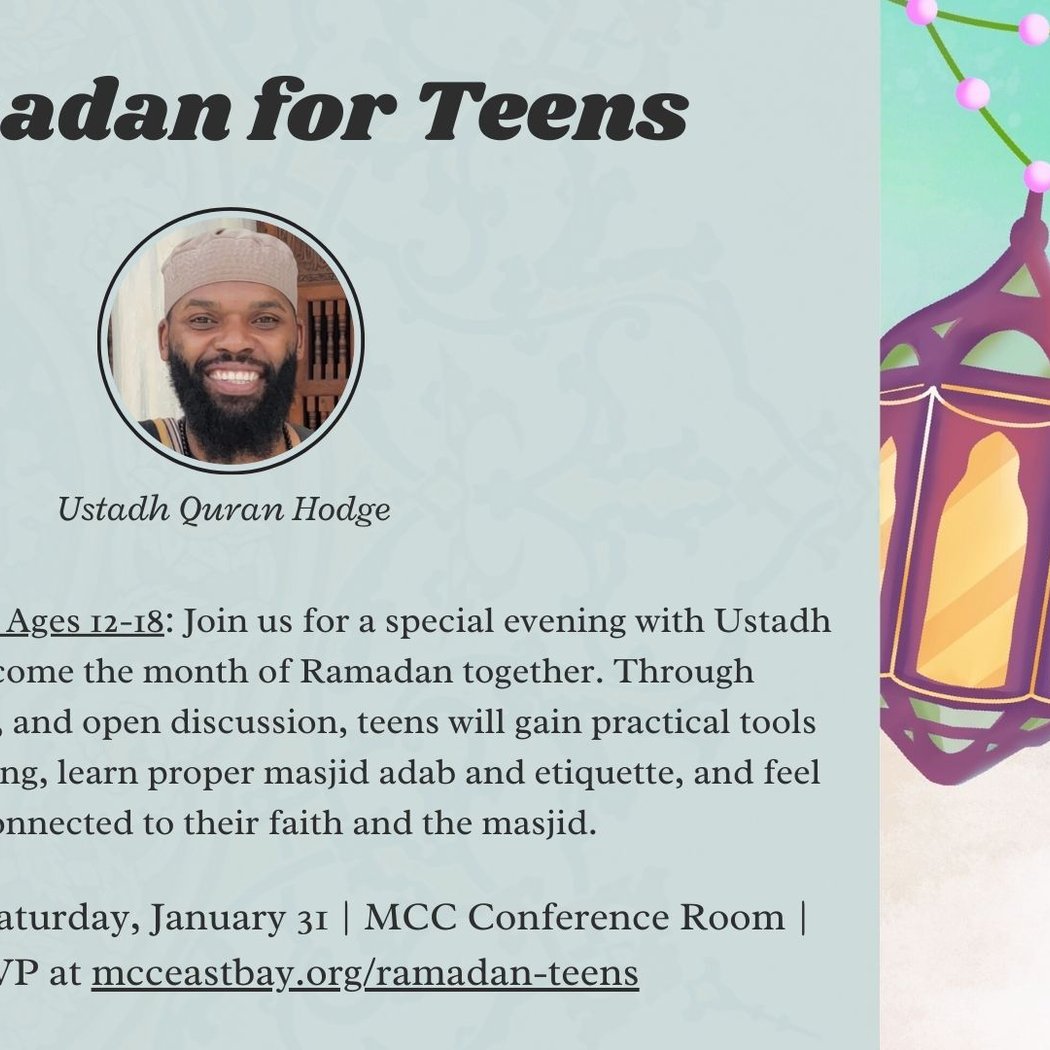 Ramadan for Teens | Ustadh Quran Hodge 1