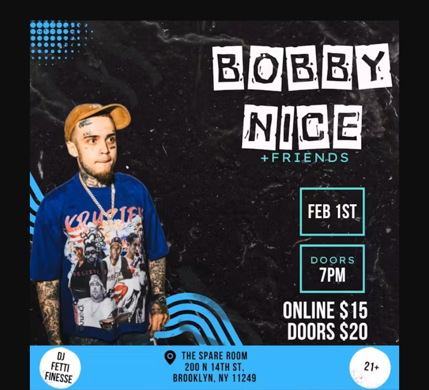 Bobby Nice Live Performance 1