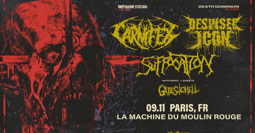 DESPISED ICON + CARNIFEX + SUFFOCATION 1
