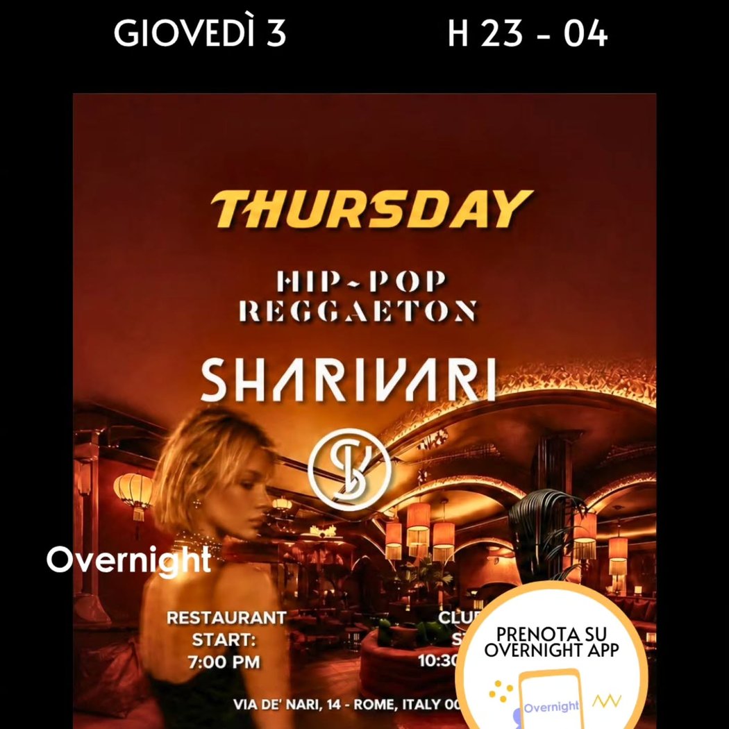 Sharivari Thursday: Commerciale - Hip Hop