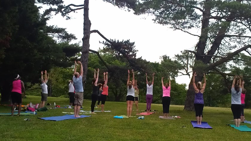 Yoga on the Lawn 4
