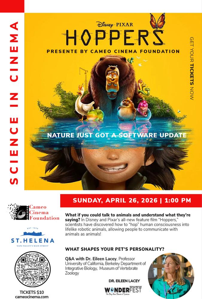 Hoppers - Science in Cinema Event 1