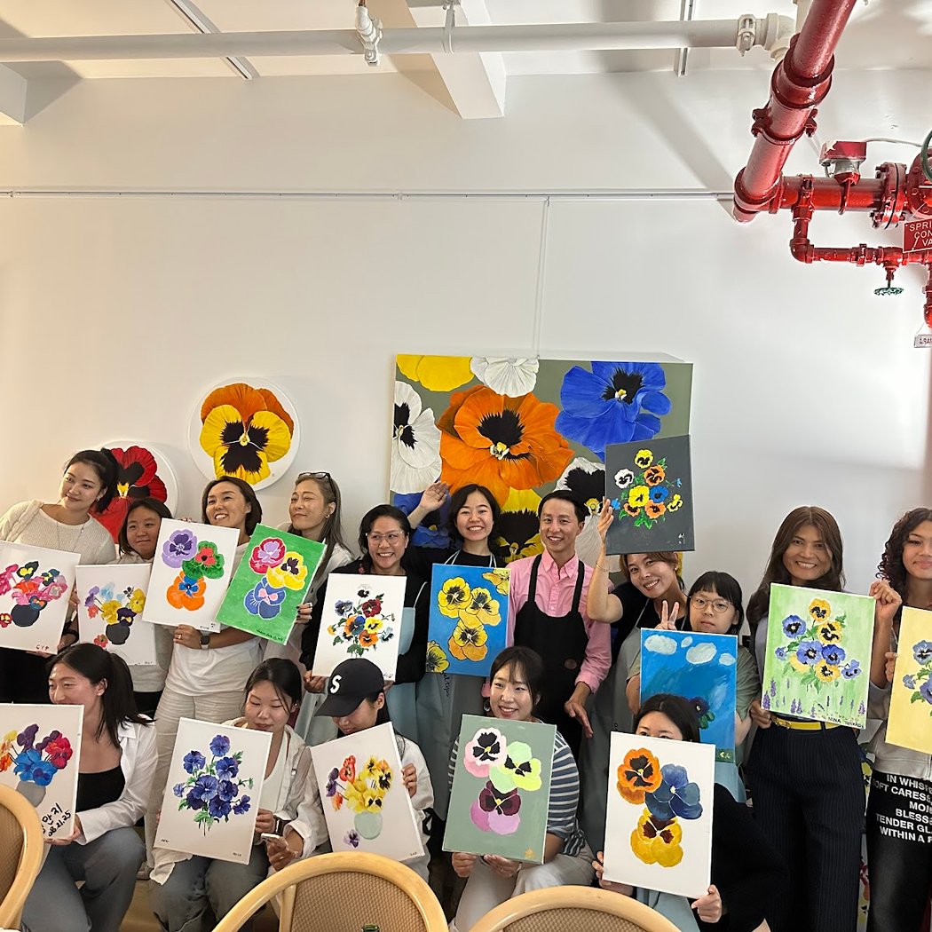 Chelsea Palette Art Workshop | BYOB painting class in NYC, Art workshop in NYC, Chelsea kids art class 4