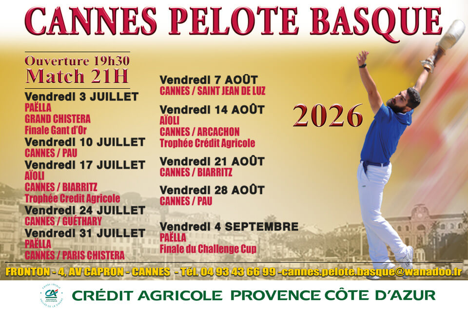 Grand Chistera: Cannes vs Biarritz 3