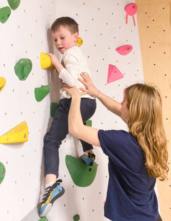 Cours d’escalade enfant 1