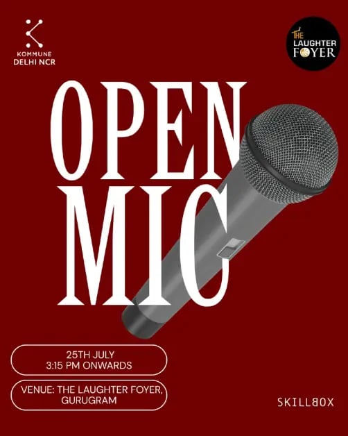 Kommune Gurugram Open Mic 1