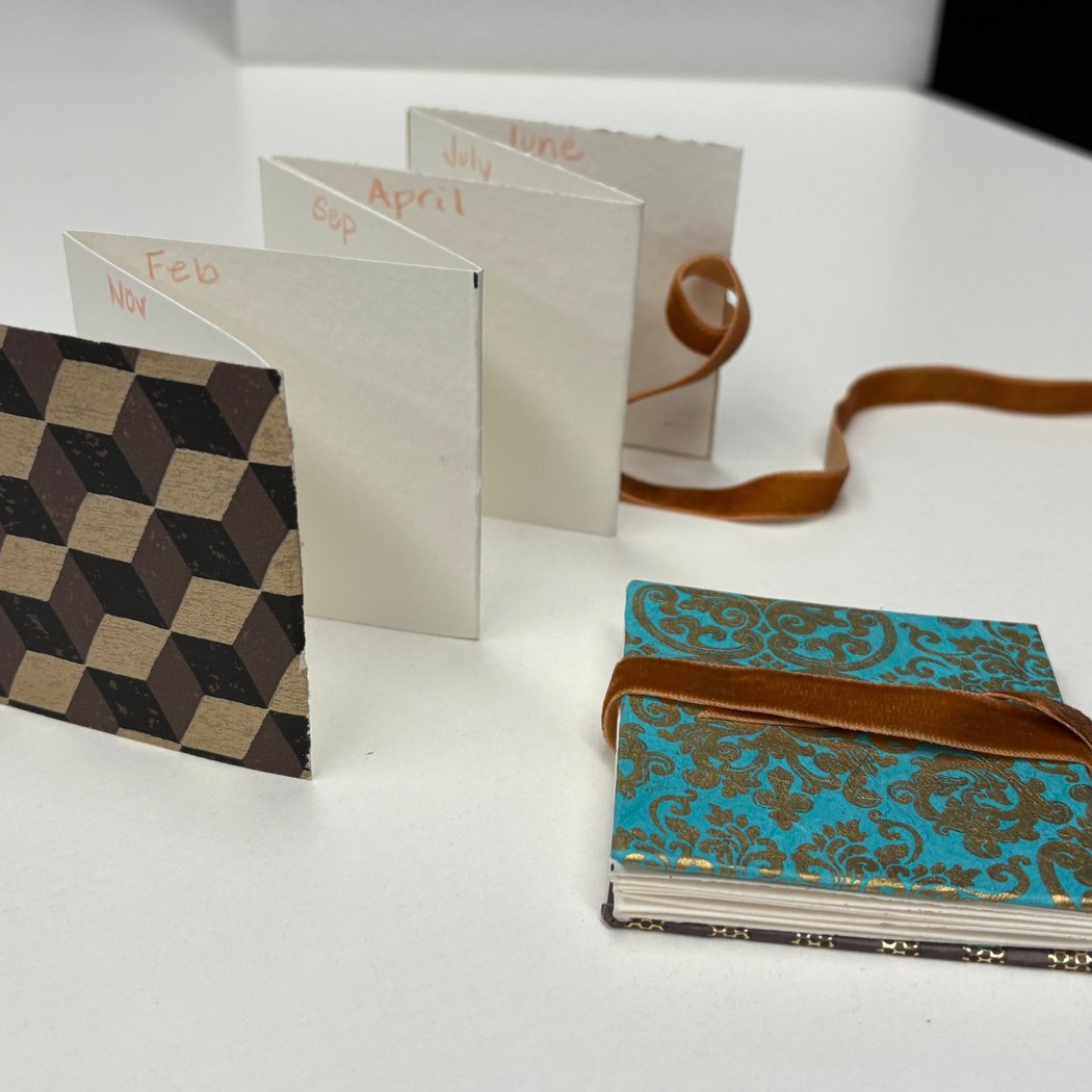 Unfolding Year Accordion Books 1