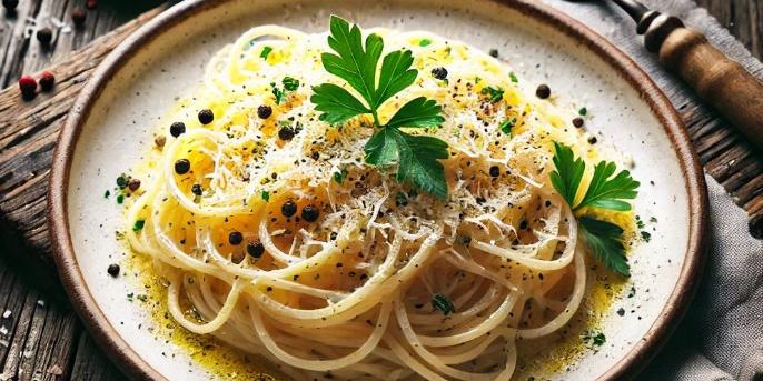 Family Pasta Making: Spaghetti Cacio e Pepe 2