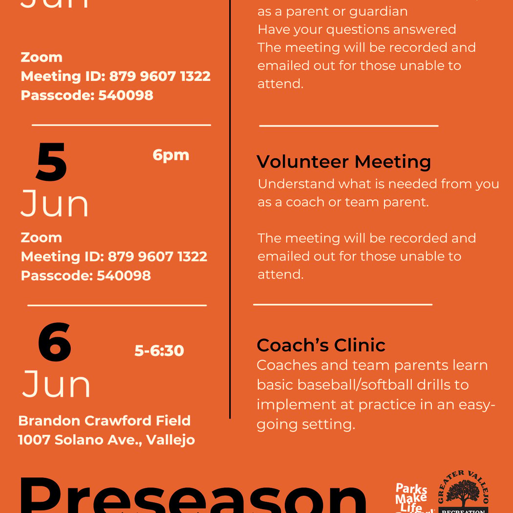 Junior Giants Baseball & Softball League - Summer 2026 2