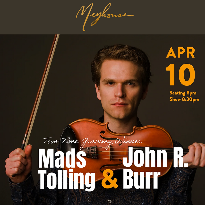 Two-time Grammy Winner Mads Tolling with John R. Burr 1