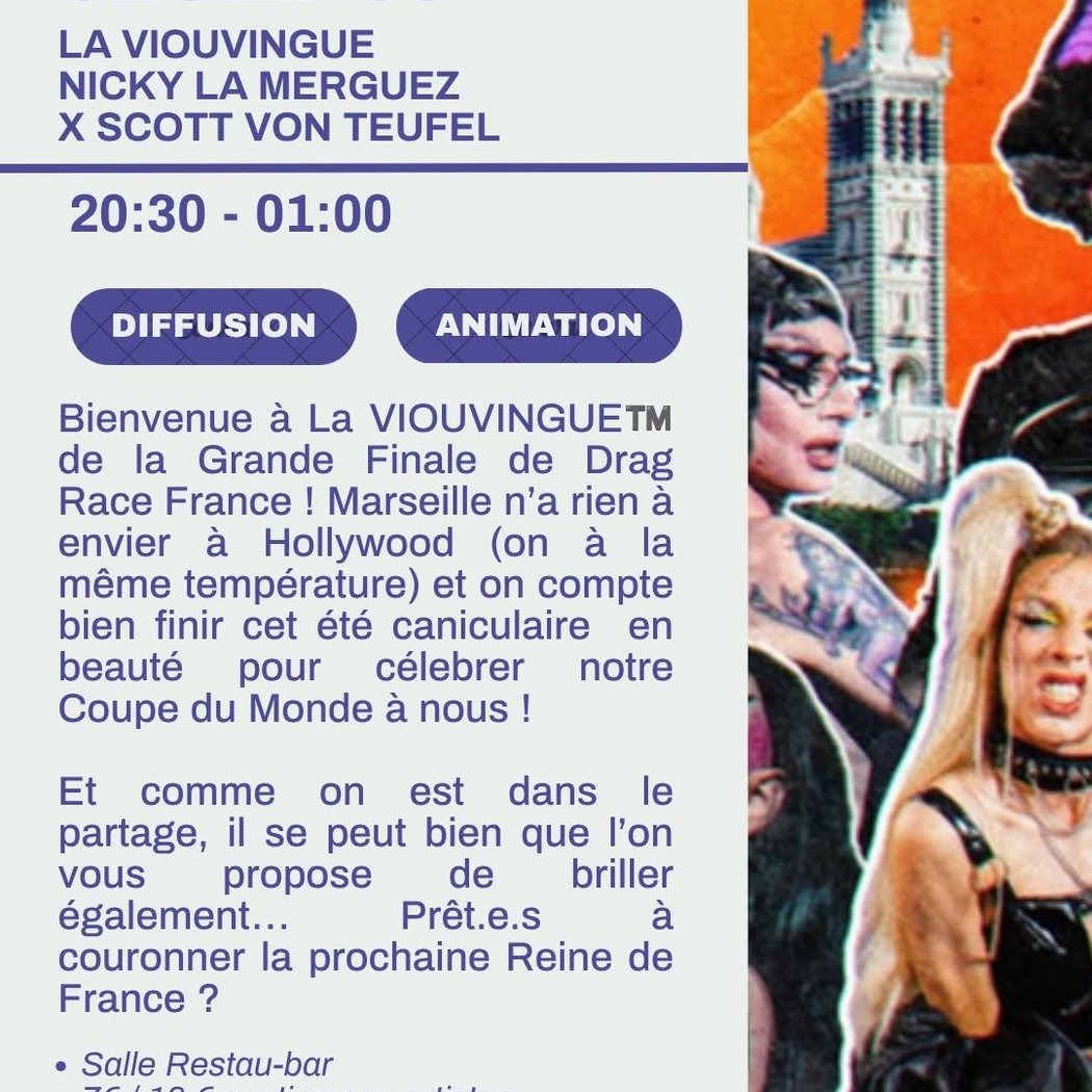 LA VIOUVINGUE NICKY LA MERGUEZ X SCOTT VON TEUFEL