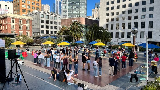 Union Square Dances: Free Weekly Live Music + Dance Lessons