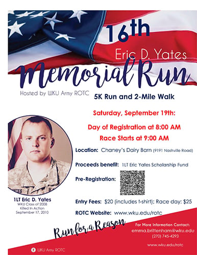 16th Eric D. Yates Memorial Run 1