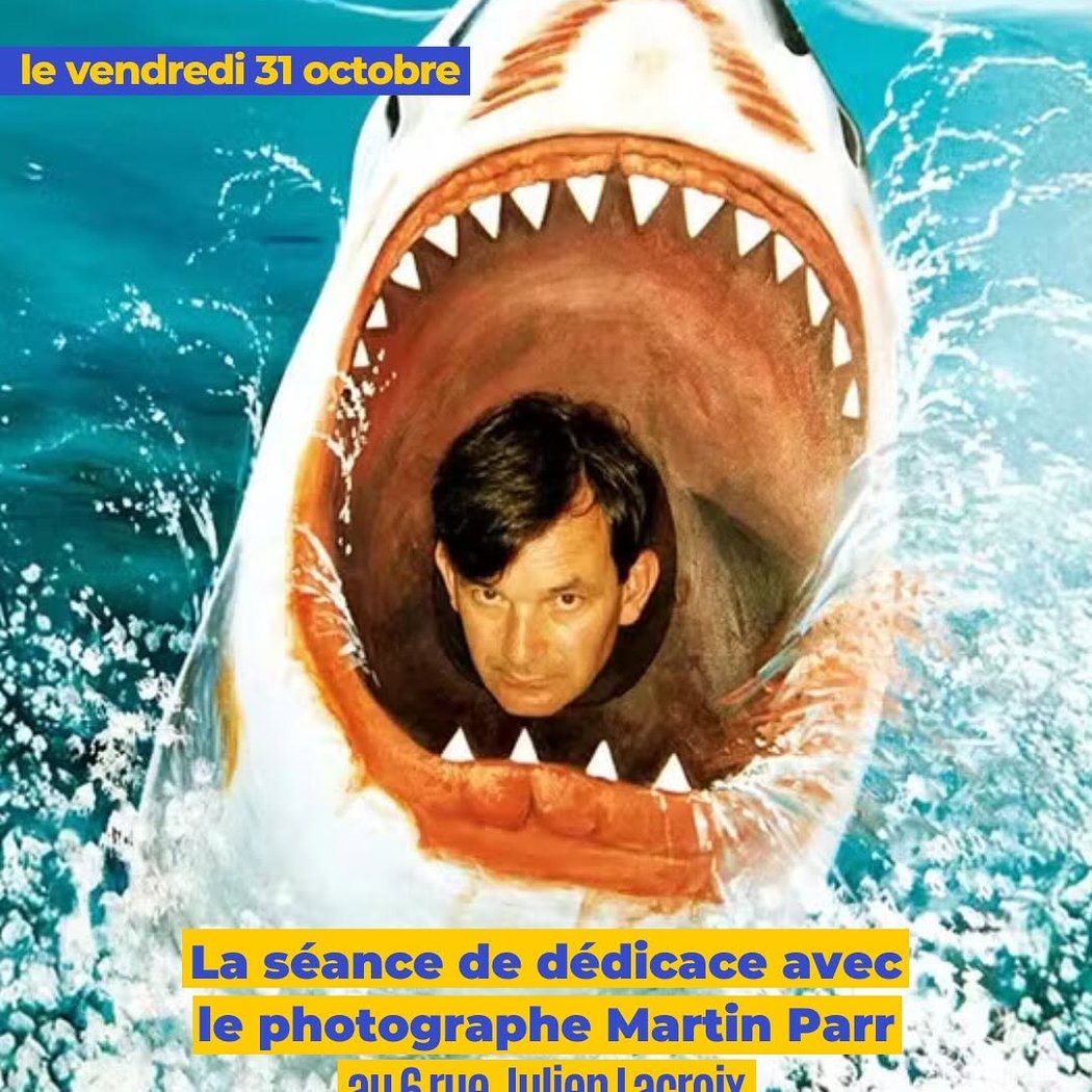 Séance de dédicace avec le photographe Martin Parr 1