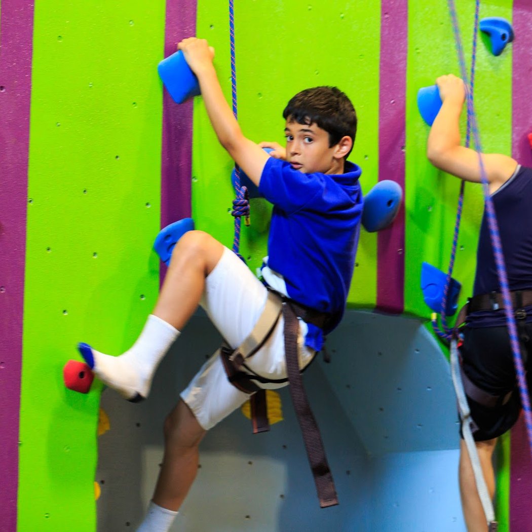 High Exposure Rock Climbing, Ninja Warrior & Parkour 1