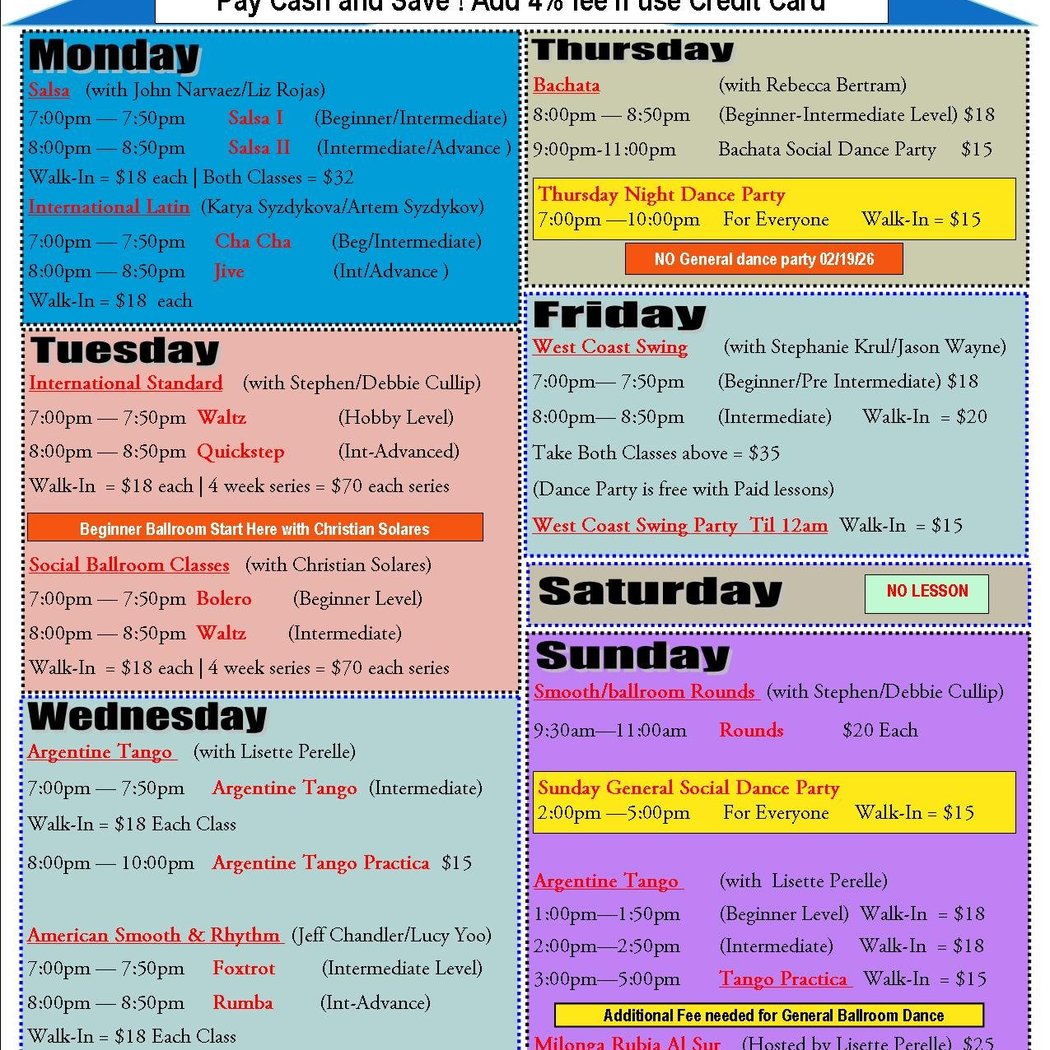 Dance Classes and Activities 1