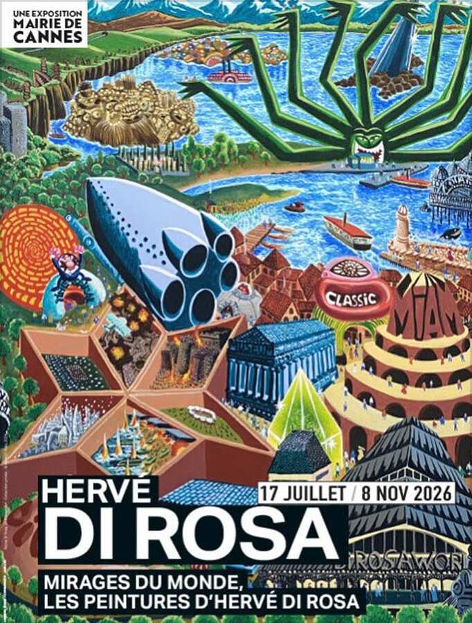 Exposition Les Mirages du Monde. Les peintures d'Hervé Di Rosa
