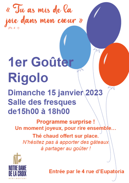 1er goûter rigolo 1