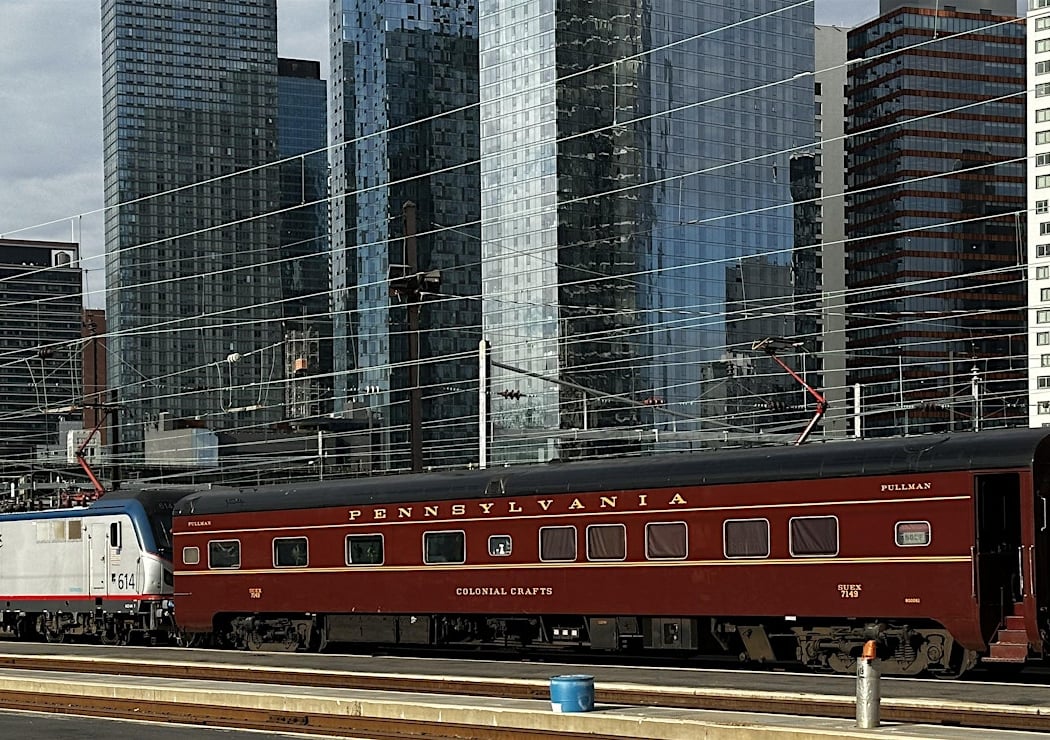 Ride Historic Pullman Train Car between New York City and Albany