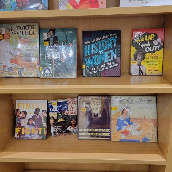 Women's History in Cubberley Library: Stories for All Ages 1