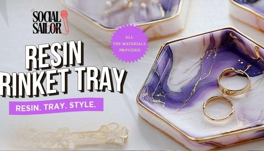 Resin Trinket Tray Date 1