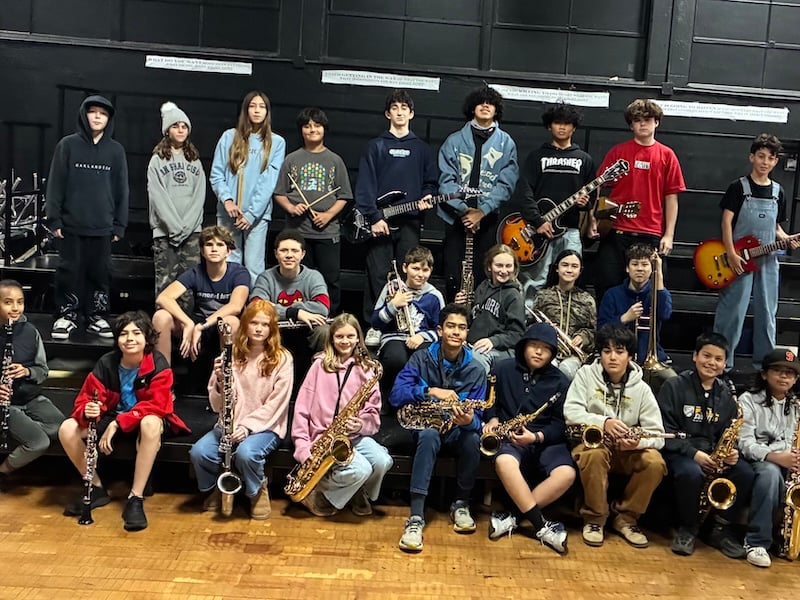 Berkeley Middle Schools Jazz Bands 1