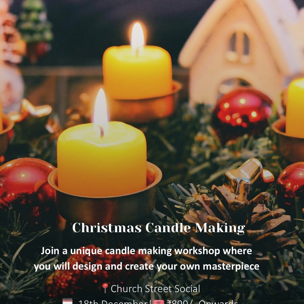 Christmas Candle Making 1