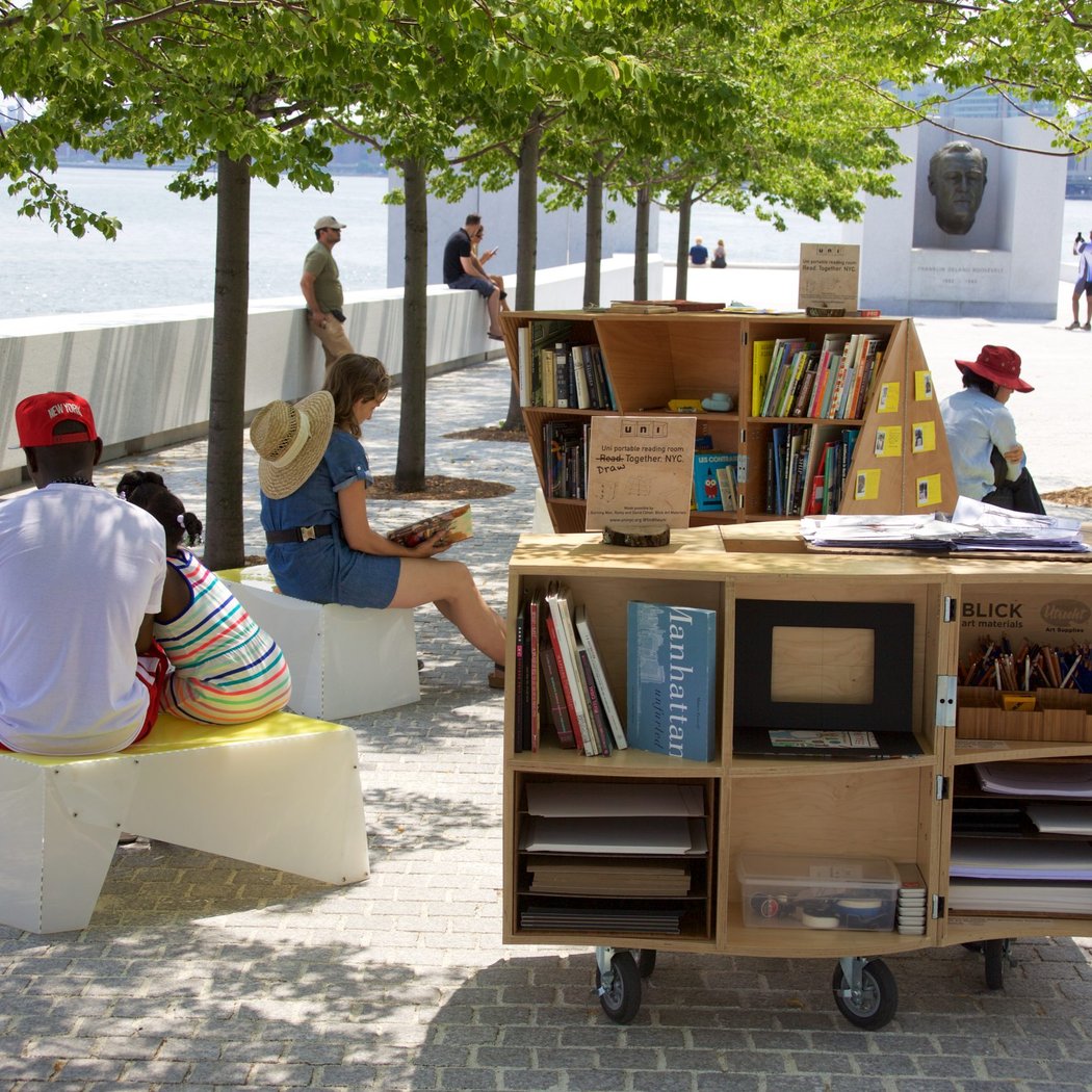 Pop-Up Library + Imagination Playground + Crafts 1