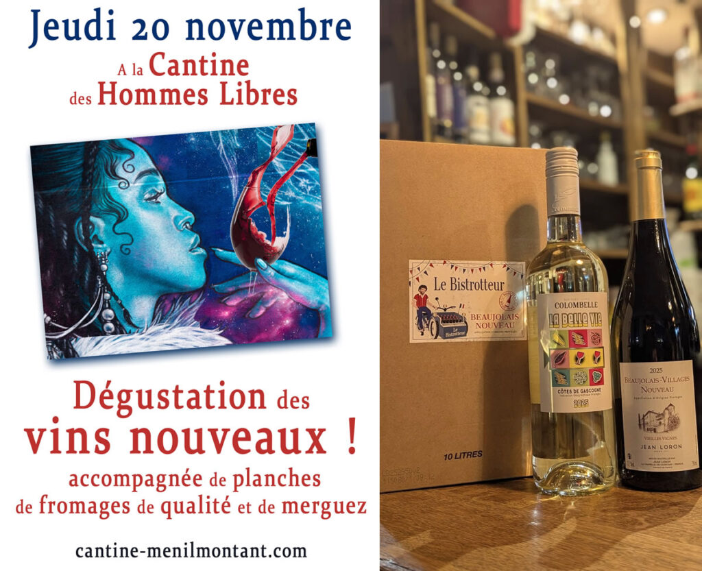 Dégustation des vins nouveaux 1