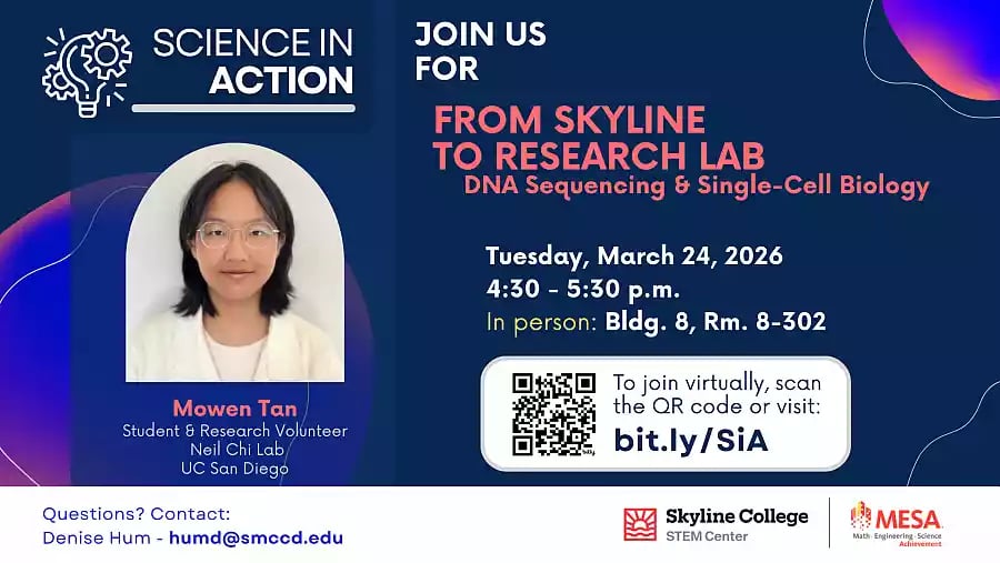 Science in Action - From Skyline to Research Lab: DNA Sequencing & Single-Cell Biology 1