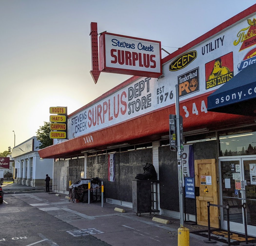 Stevens Creek Surplus 2