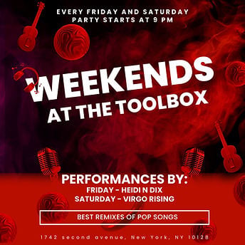 Weekends at the Toolbox 1