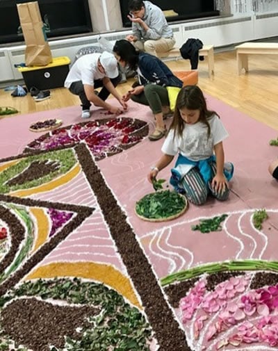 Create a Rangoli with Indira Freitas Johnson