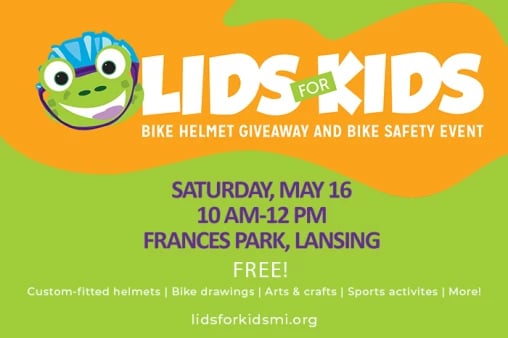Lids for Kids Bicycle Helmet Giveaway & Bike Safety Event 1